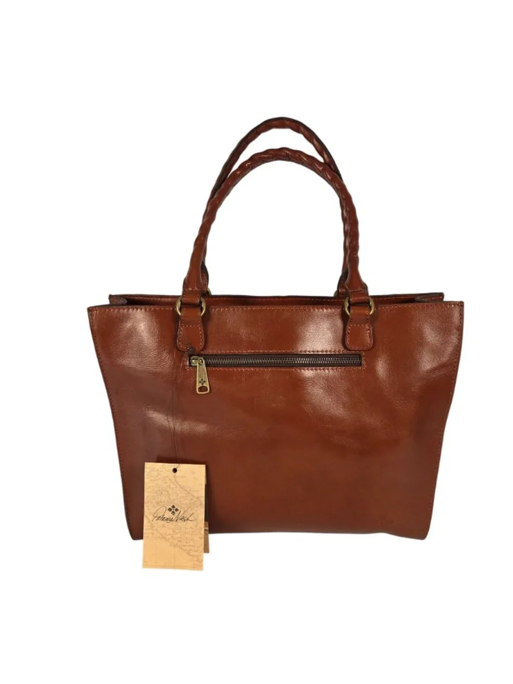 Patricia Nash Zancona Florence Embossed Leather Tote Bag  - Tooled Collection